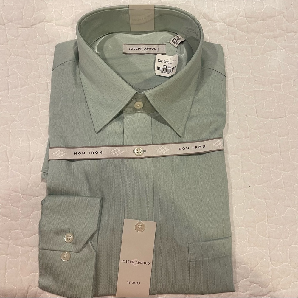 Joseph Abboud Dress Shirt Sz 16 34/35